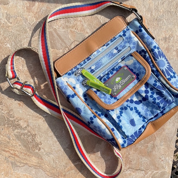 Lily Bloom Bags Lily Bloom Jamie Mini Bag In Karma Bloom Fabric